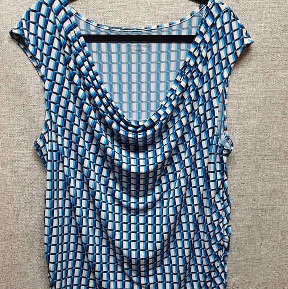 Dress Barn Tops - Dress Barn Cowl-Neck Sleeveless Top EUC Sz 18/20